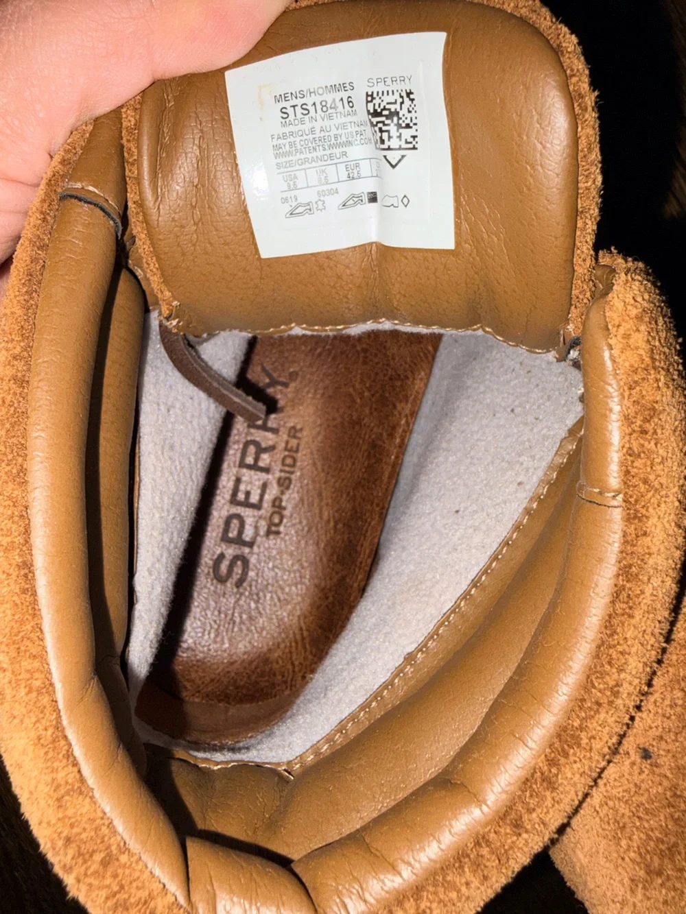 Sperry Men’s Suede Chukka Boots in Chestnut Brown